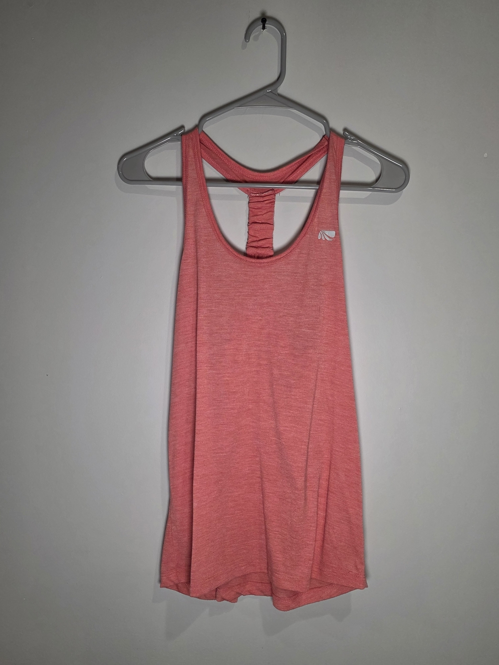 Women's Coral Pink Athletic Tank Top - Unbranded